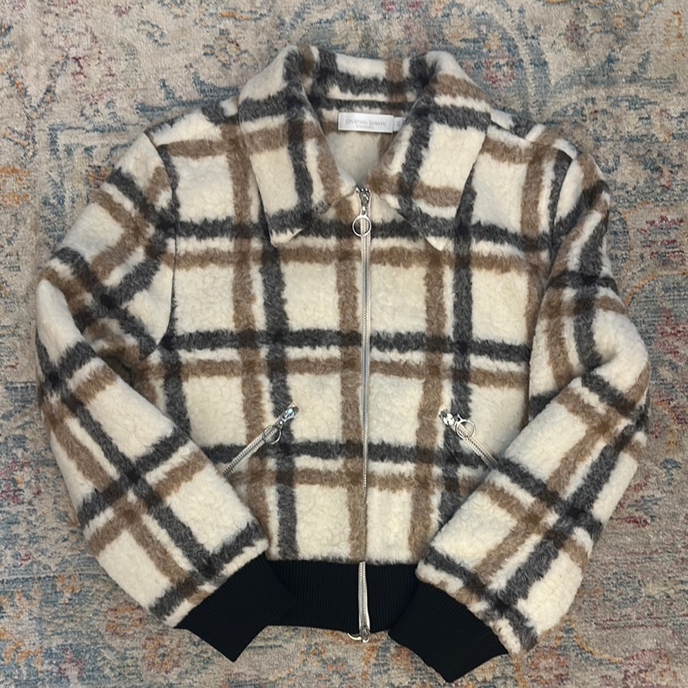 Jonathan Simkai Plaid Women's Jacket